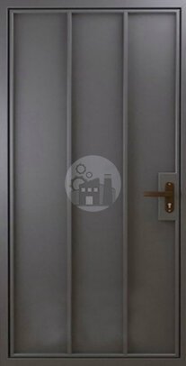 металлическая дверь для котельной без утеплителя - внутренняя часть двери ДВ-897
