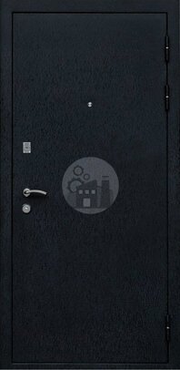 антивандальная дверь порошковое покрытие + массив дерева-ДВ-448