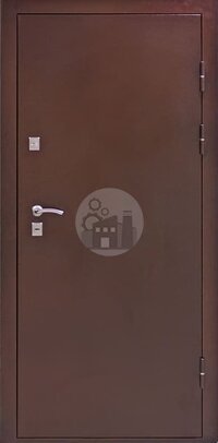 дверь с терморазрывом, снаружи порошковый окрас, внутри филенчатый мдф-ДВ-1405