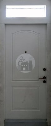 дверь для дома с верхней вставкой - внутренняя часть двери ДВ-1848