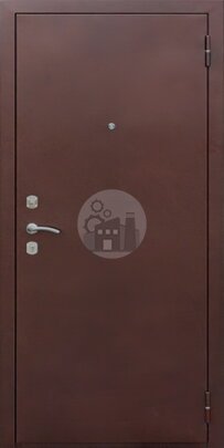 Дверь в квартиру из металла, отделка порошком и МДФ ПВХ-ДВ-793
